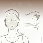 Clay spa experience bath additive and clay face mask